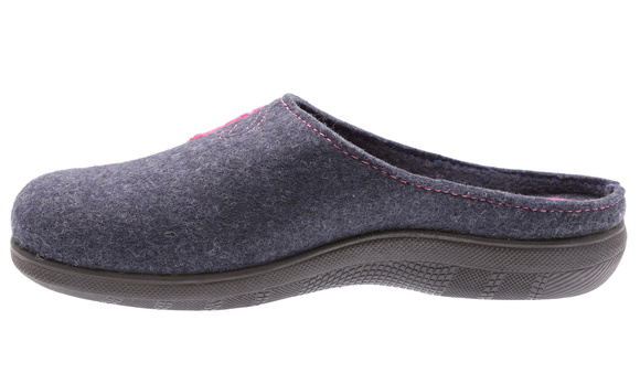 Damen Hausschuhe Hausschuhe Herzen Filz