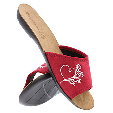 Niedrige Hausschuhe ohne Zehen Damen Hausschuhe Stickerei