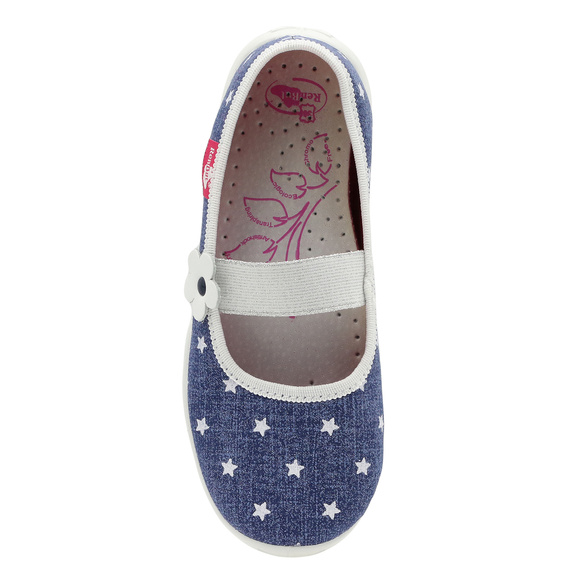 Kinderhausschuhe Textilschuhe mit Gummizug