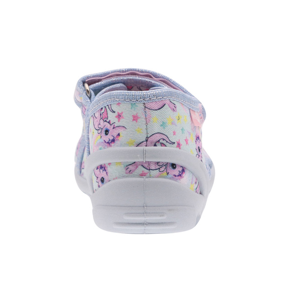 Kinder Textil Hausschuhe, Klettsandalen