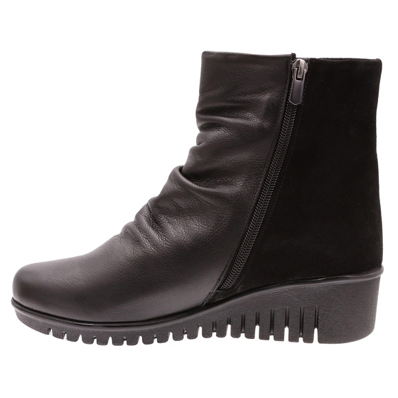 Damen Winterschuhe Stiefeletten mit Reißverschluss
