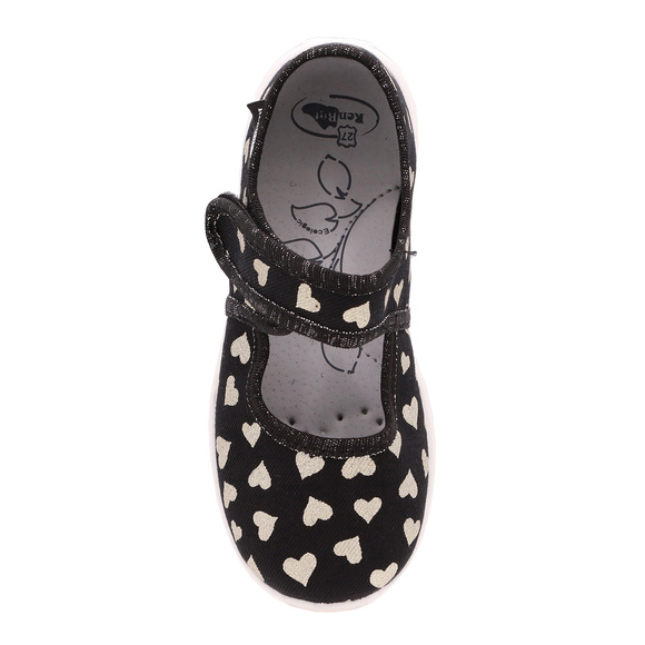 Kinder Hausschuhe Textilschuhe mit Klettverschluss