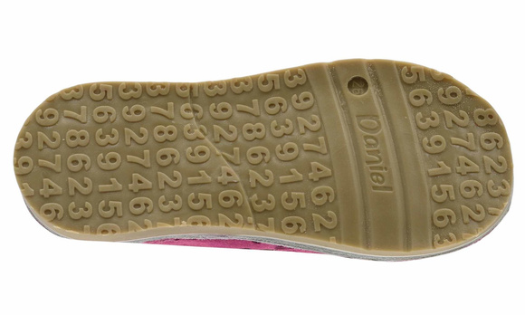 Kinder-Schutzpantoffeln mit Thomas-Absatz mit Klettverschluss