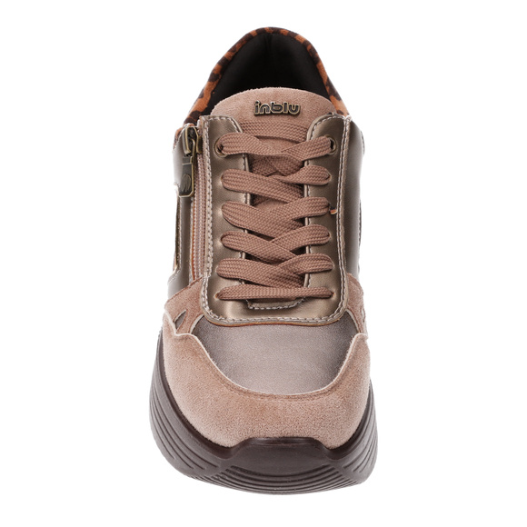 Sportliche Damen-Turnschuhe mit Reißverschluss