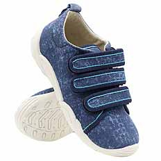 Kinder Hausschuhe Textilschuhe mit Klettverschluss