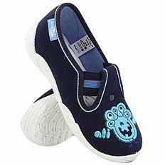 Kinderhausschuhe Textilschuhe mit Gummizug