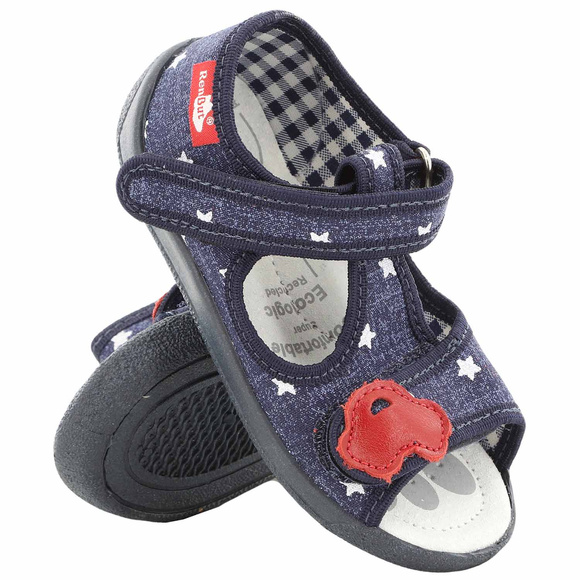 Kinderhausschuhe aus Textil