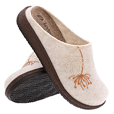 Damenpantoffeln bequeme Hausschuhe Filz