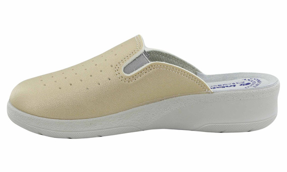 Medizinische Damenpantoffeln mit Gummizug