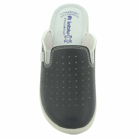 Medizinische Damenpantoffeln mit Gummizug