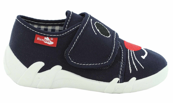 Kinder Hausschuhe Textilschuhe mit Klettverschluss