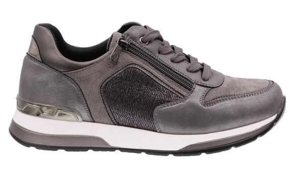 Damen Sportschuhe Sneakers mit Reißverschluss