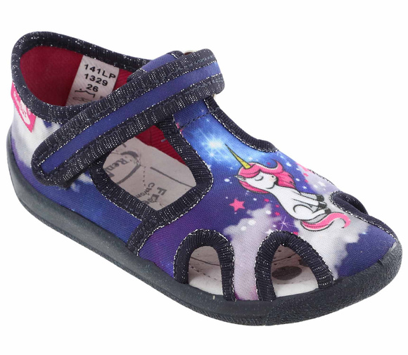 Kinder Hausschuhe Textilschuhe mit Klettverschluss