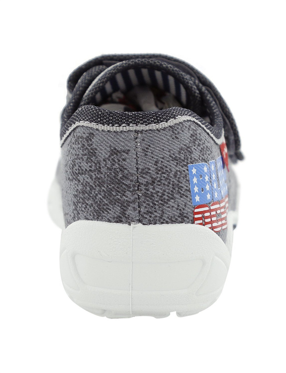 Kinder Hausschuhe Textilschuhe mit Klettverschluss