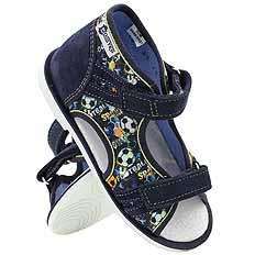 Kinder-Pantoffeln zur Vorsorge mit Klettverschluss