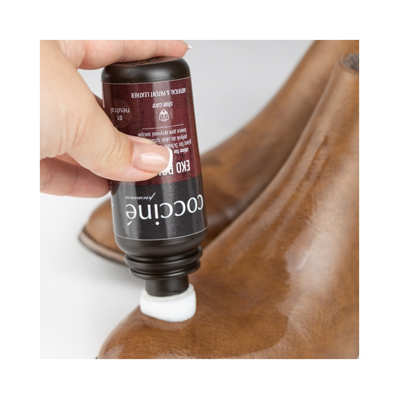 COCCINE EKO POLISH - Flüssiger Glanz für Kunstleder