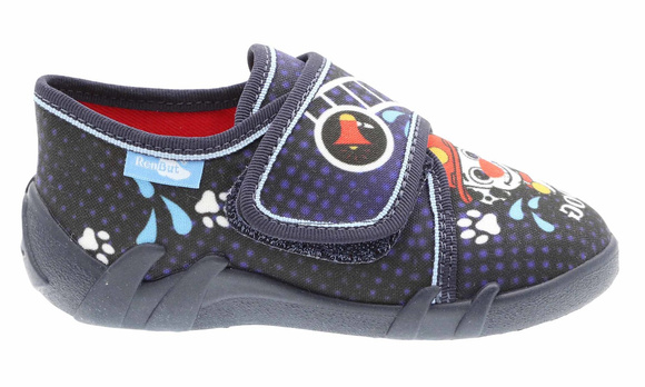 Kinder Hausschuhe Textilschuhe mit Klettverschluss