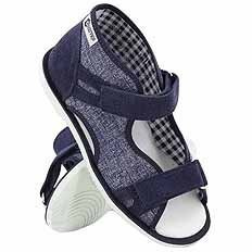 Kinderhausschuhe, Präventionsschuhe mit Klettverschluss