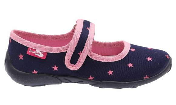 Kinder Hausschuhe Textilschuhe mit Klettverschluss