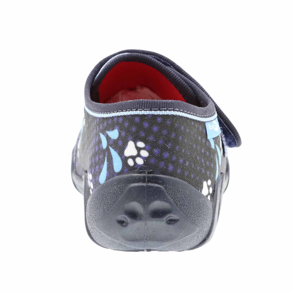 Kinder Hausschuhe Textilschuhe mit Klettverschluss