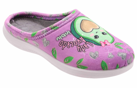 Damen Hausschuhe Avokado