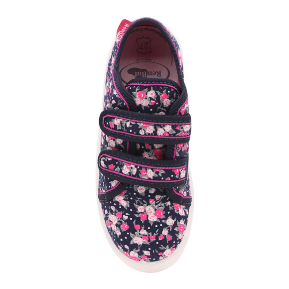 Kinder Hausschuhe Textilschuhe mit Klettverschluss