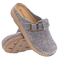 Damen Hausschuhe bequeme Hausschuhe Filz mit Schnalle