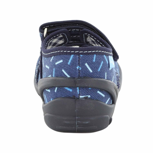 Kinder Textil Hausschuhe, Klettsandalen