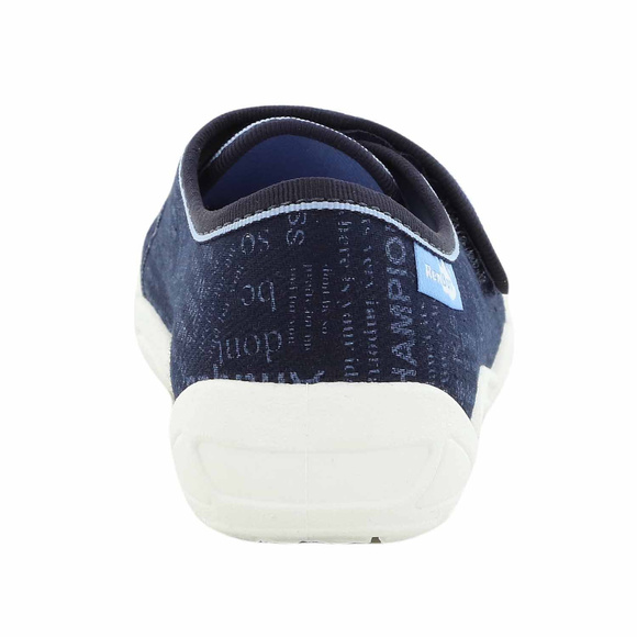 Kinder-Textilhausschuhe mit Klettverschluss