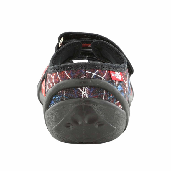 Kinder Textil Hausschuhe Sandalen mit Klettverschluss