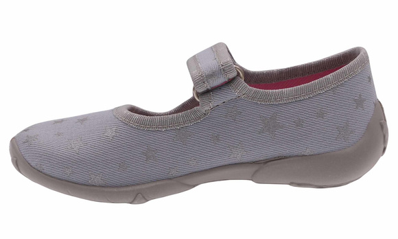 Kinder Hausschuhe Textilschuhe mit Klettverschluss