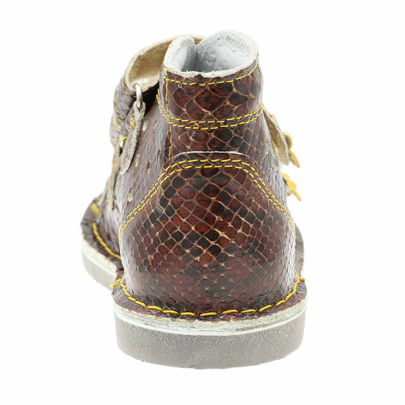 Kinder-Schutzpantoffeln mit Thomas-Absatz mit Klettverschluss