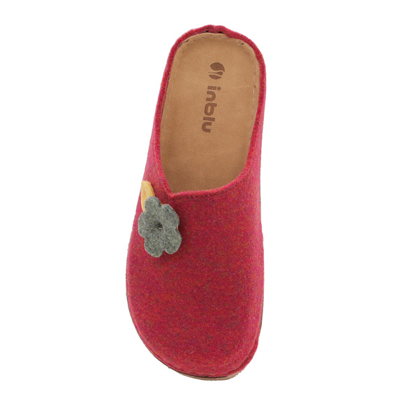 Damen Hausschuhe Filz Hausschuhe Blätter