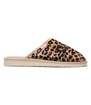 Damen Pantoffeln Hausschuhe Leopardenmuster