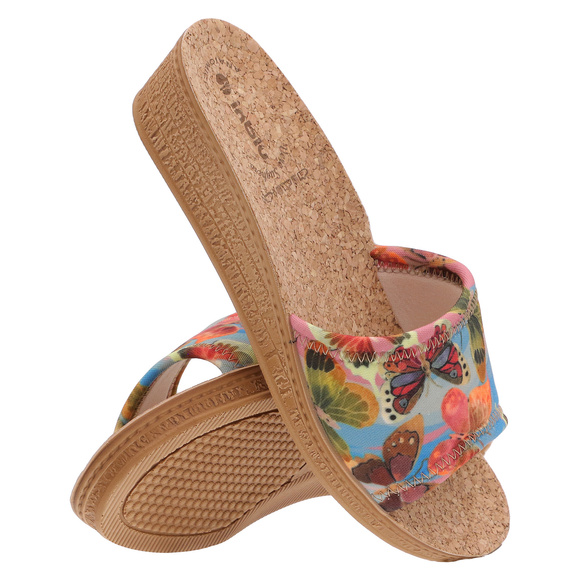 Damen Hausschuhe Hausschuhe Flip Flops auf Kork