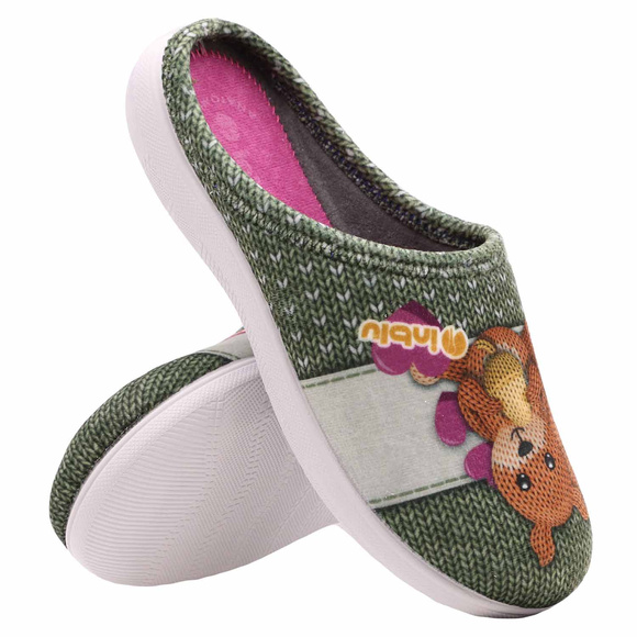 Damen Hausschuhe Hausschuhe Teddybär