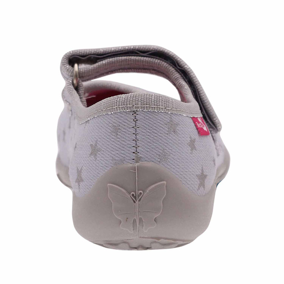 Kinder Hausschuhe Textilschuhe mit Klettverschluss