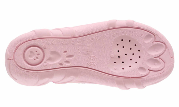 Kinder Textil Hausschuhe Sandalen mit Klettverschluss