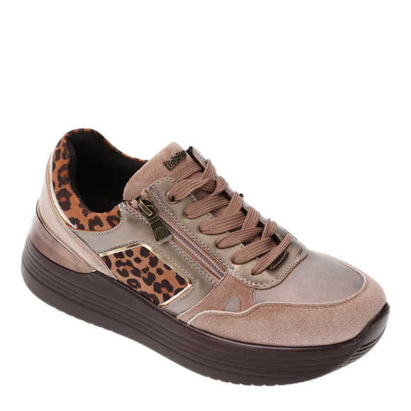 Sportliche Damen-Turnschuhe mit Reißverschluss