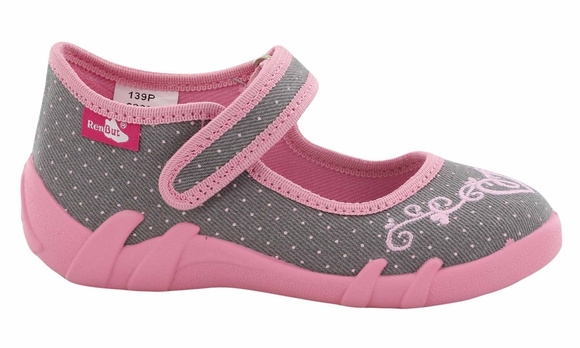 Kinder Hausschuhe Textilschuhe mit Klettverschluss