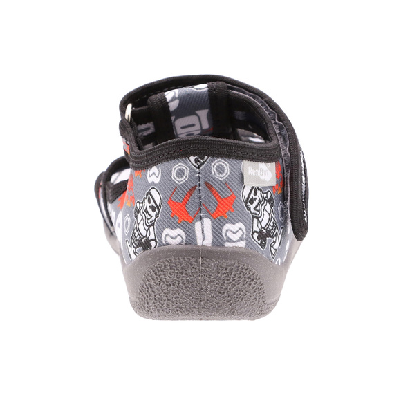 Kinder Hausschuhe Textilschuhe mit Klettverschluss