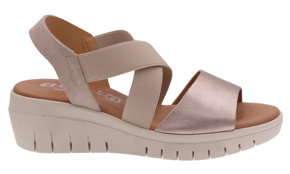 Damen Sommersandalen mit Gummibändern