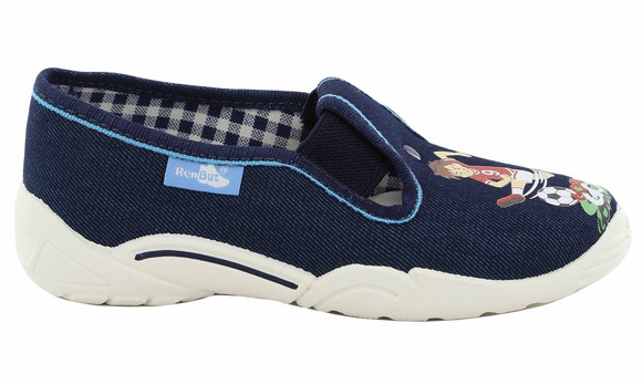 Kinderhausschuhe Textilschuhe mit Gummizug