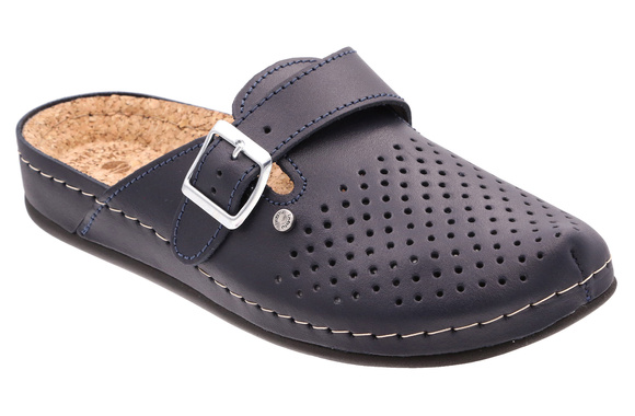 Damen-Hygienepantoffeln mit Stopper und Schnalle