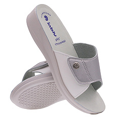 Medizinische Damen-Flip-Flops ohne Zehen, mit Klettverschluss