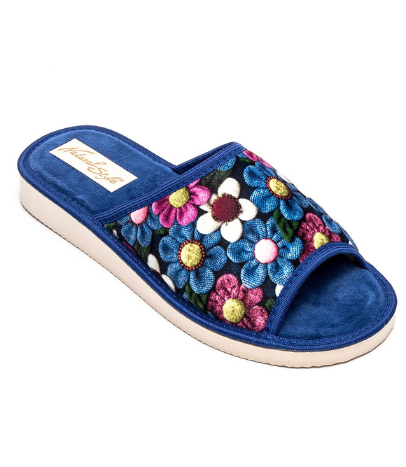 Frauen Hausschuhe Hausschuhe offene Zehe Blumen