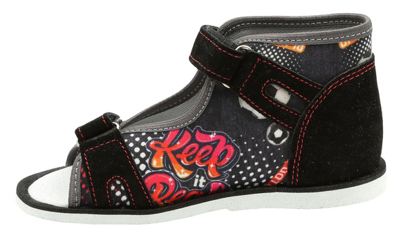 Kinder-Pantoffeln zur Vorsorge mit Klettverschluss