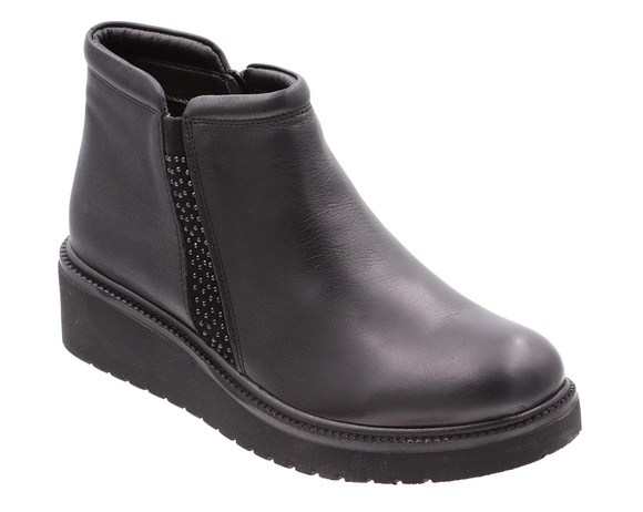 Damen Winterstiefeletten mit Reißverschluss