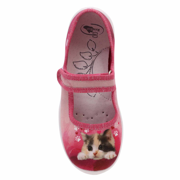 Kinder Hausschuhe Textilschuhe mit Klettverschluss