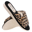 Damen Hausschuhe Hausschuhe mit offener Spitze in Leopardenmuster